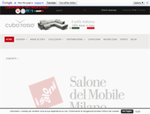 Tablet Screenshot of cuborosso.com